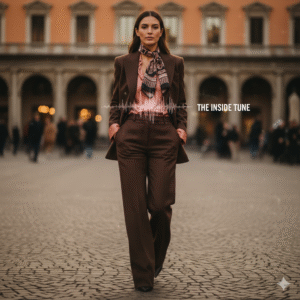Power of Pink and Brown Europe’s 2025 fashion| best look Theinsidetune