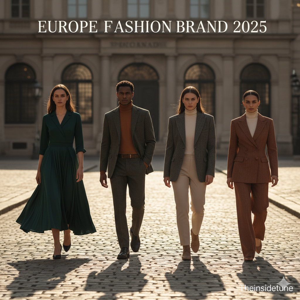 Europe fashion brand 2025|Theinsidetune