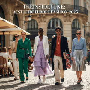 Aesthetic Fashion Trends in Europe 2025|Best Info By Theinsidetune